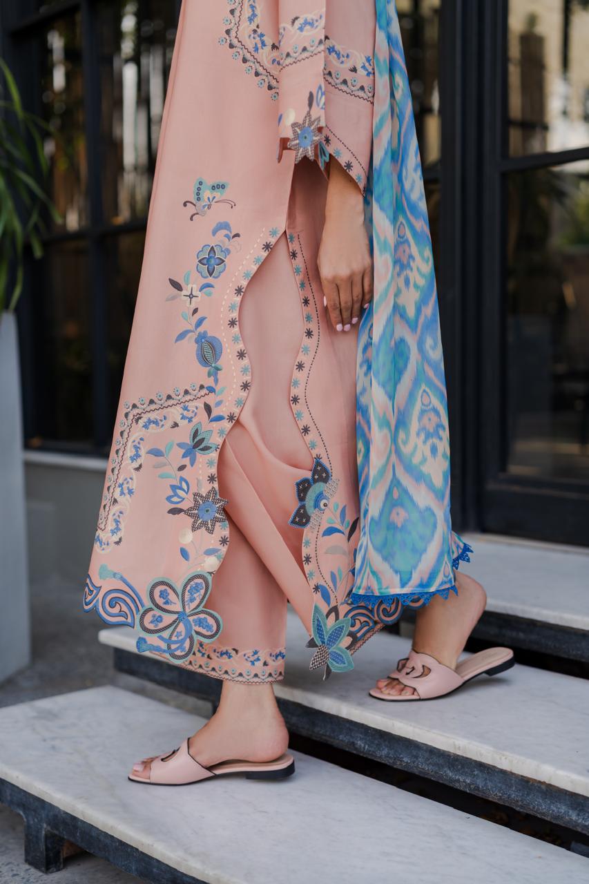 Melo Matching Printed Pants