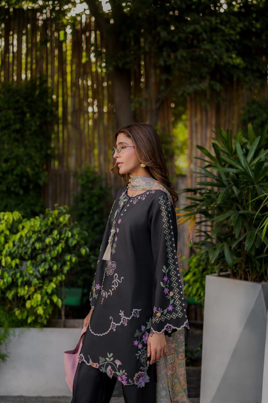Black Forest - Dupatta